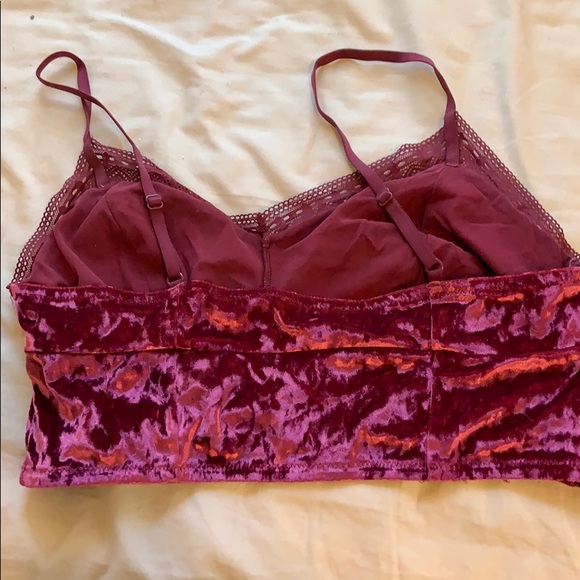 Suede velvet bralette! - Picture 2 of 3